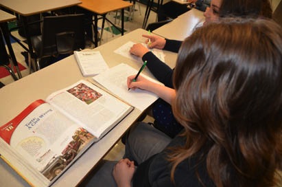 Students write for their speech and debate class. This writing is required, not for their own entertainment.