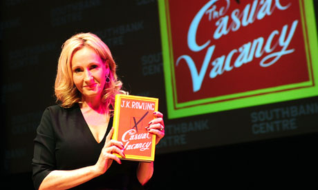 J.K. Rowling shows her latest book to critics. She came under fire for her poor writing from the New York Times and her too-great writing from Lynn Shepherd.