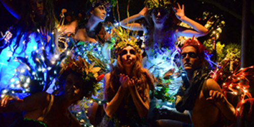 Members of the Southwest Shakespeare Company are in the midst of their run of their rendition of A Midsummer Night’s Dream, Fairy Worlds! 
