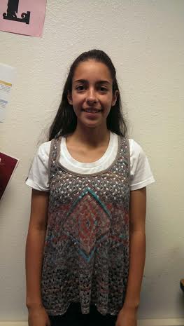 Fall athlete Pilar Rivera is enthusiastic about her past soccer season. 