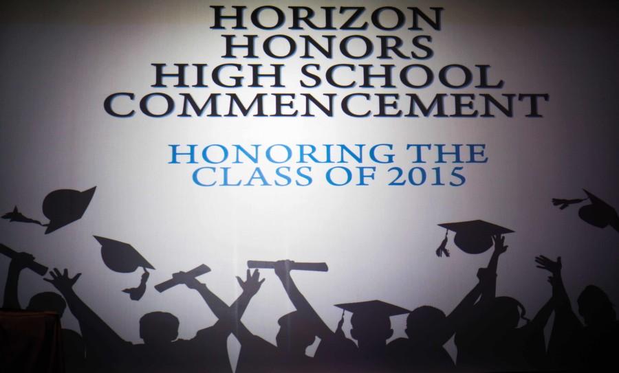 The 2015 Horizon Honors High School Graduation was on Tuesday, May 26, 2015.