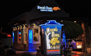 Dutch Bros is growing popularity, in fact, its busy all hours of the night.
