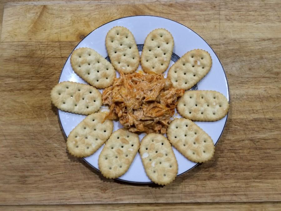 As the Superbowl approaches, this buffalo chicken dip is sure to be favorite.
