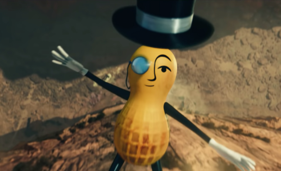 Mr. Peanut in his final moments.