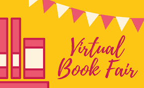 An advertisement for a similar virtual book fair.