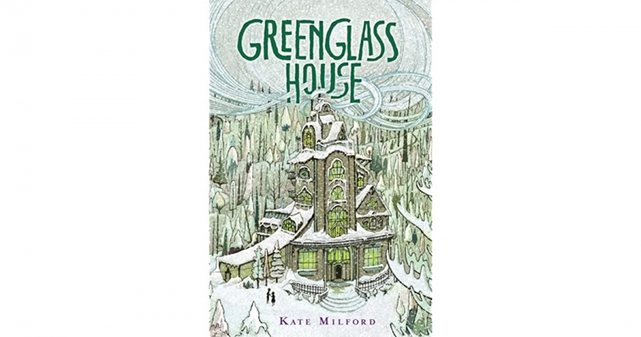The cover of Greenglass House.