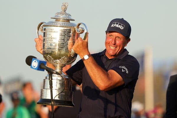 Phil Mickelson Becomes Oldest Golfer to Win Major
