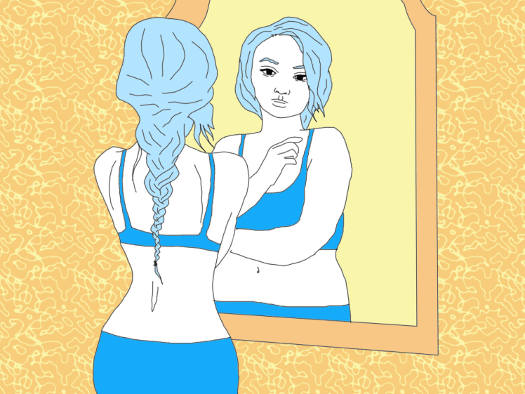 Many people struggle with body dysmorphia and other body image issues.