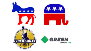 Each of the parties have their own values and policies.