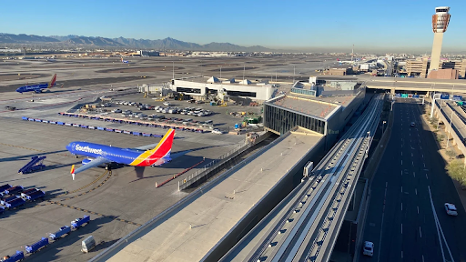 Phoenix's own Sky Harbor briefly became the busiest airport after the Super Bowl.