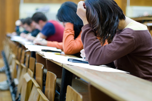 Finals week causes a large spike in suicide rates.