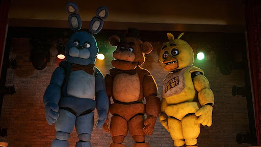 Main characters of the Five Nights at Freddy’s movie