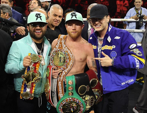 Canelo is a strong contender in the ring.