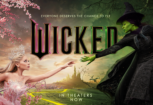 Poster for the “Wicked” movie.