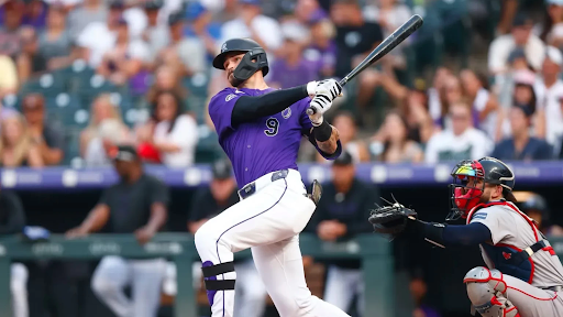 Brenton Doyle hits a home run.