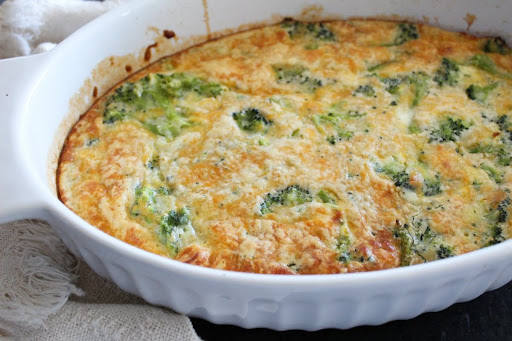 Image of a broccoli puff.