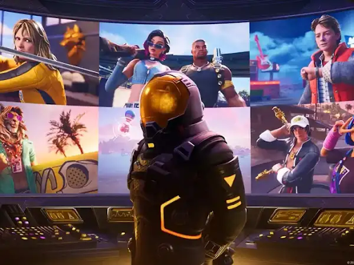 The “Fortnite” Chapter 7 loading screen.