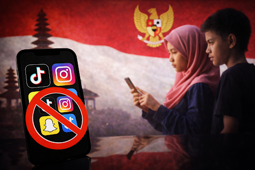 Indonesia is now the second country to ban people under 16 from using social media