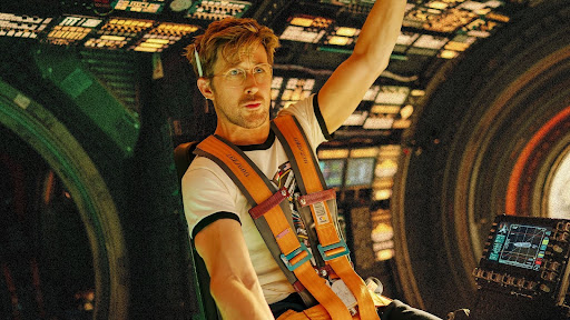 Image of Ryan Gosling, playing Ryland Grace.