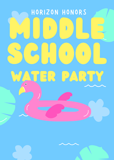 Middle School Water Party